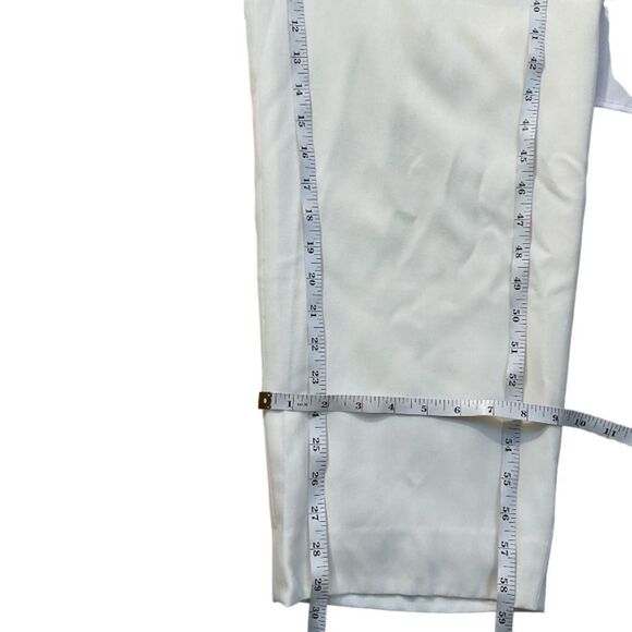 Sideffects Women’s Vintage Ivory Long Sleeve Jumpsuit Size 12 - Picture 15 of 16